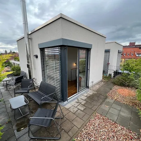 Penthouse-wohnung - Balkon - Dachterrasse - Zentrum 公寓 纽伦堡