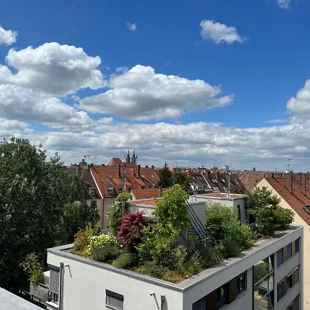 Penthouse-wohnung - Balkon - Dachterrasse - Zentrum * נירנברג