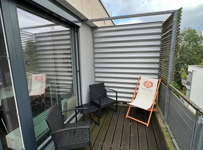 Penthouse-wohnung - Balkon - Dachterrasse - Zentrum Apartment *