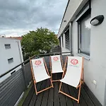 Penthouse-wohnung - Balkon - Dachterrasse - Zentrum 아파트