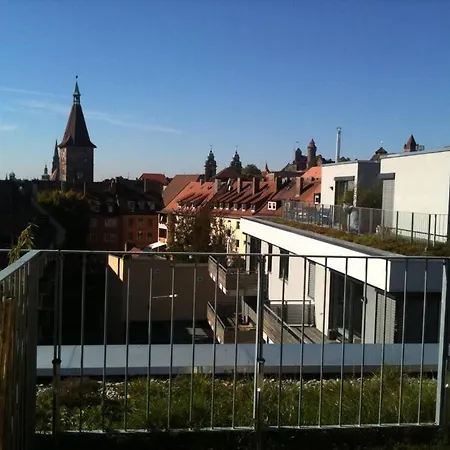 Penthouse-wohnung - Balkon - Dachterrasse - Zentrum Neurenberg