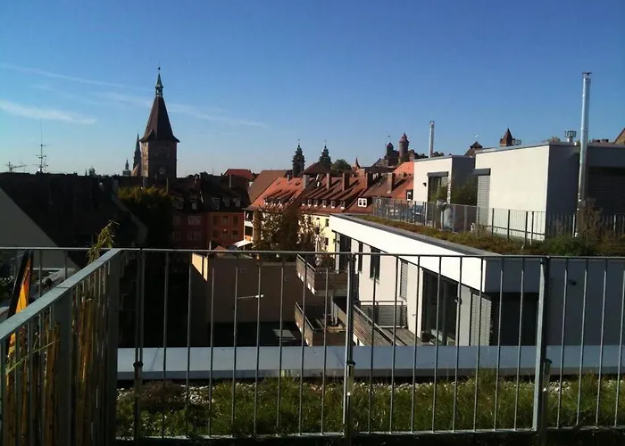 Penthouse-wohnung - Balkon - Dachterrasse - Zentrum נירנברג