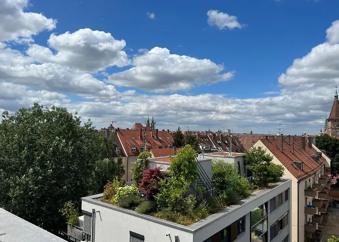 Penthouse-wohnung - Balkon - Dachterrasse - Zentrum * Nuremberg